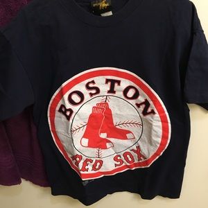 Boston Red Socks Blue T-Shirt XL